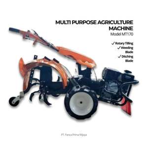 Cultivateur rotatif à essence SAAM 5,5 HP de haute qualité MT170 |   Mini motoculteur 4x4, largeur de travail 70 cm, profondeur de travail 15-25 cm, motoculteur haute performance - Product Image 4