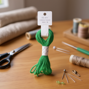 Cordon torsadé vert Ilan Cordon Tirado 5mmx4M pour la couture - Product Image 3