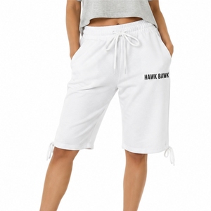 <b>Women</b> <b>Long</b> <b>Shorts</b> Casual Gym Lounge Cotton Bermuda <b>Shorts</b> Premium Quality Soft Fabric Comfort Fit Breathable <b>Short</b> - Product Image 2