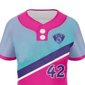 ชุดซอฟต์บอลราคาส่ง ระบายอากาศได้ดี น้ำหนักเบา ออกแบบโลโก้เองได้ตามต้องการ - Product Image 4