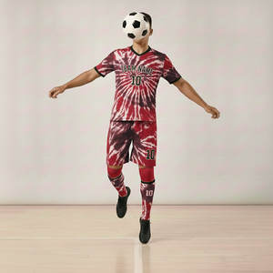 Ensembles d'uniformes de football respirants personnalisés, maillots de sport, service OEM, impression de logo, nom d'équipe personnalisé, antibactérien, anti-UV - Product Image 2