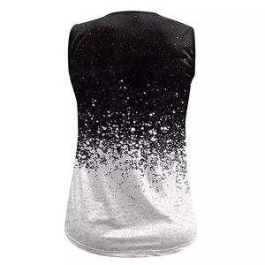 Camiseta sin mangas para hombre, estilo casual, de alta calidad, 100% algodón y poliéster, ideal para gimnasio y fitness, gran venta de verano. - Product Image 3