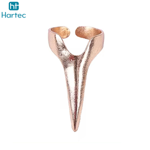 Anneaux de tresses en or rose tendance, pinces à cheveux métalliques pour dreadlocks, tresses et torsades, accessoires de coiffure, fournisseur en gros - Product Image 4