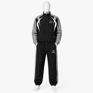ODM Men Nylon <b>Zipper</b> Windbreaker Side Pockets High Waist <b>Top</b> Quality Windbreaker Tracksuit Made By Elson Sports - Product Image 1