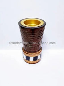 Brûleur Mubkhar en bois naturel 100% avec doublure intérieure en métal support de Bakhoor à bobine élégant pour la maison, la mosquée, la collection de cadeaux du Ramadan - Product Image 3