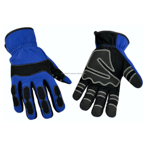 Montaje de electricistas Tareas automotrices Antideslizante Destreza Dedo completo Guantes de trabajo de alta visibilidad Protección de manos Revestimiento de Palma - Product Image 5