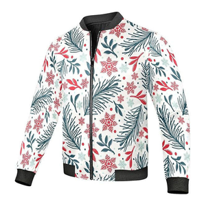 Relleno Aislante de Polialgodón |   Chaqueta Bomber de Algodón Premium para Hombre |   Comodidad transpirable durante todo el día |   Bordado Personalizado Listo para Usar - Product Image 1