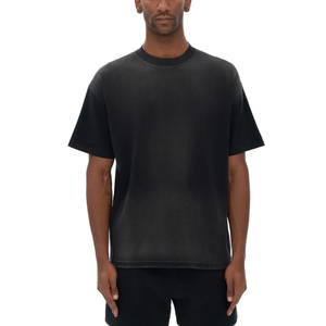 New Fashion Premium 100% Cotton Oversized Vintage <b>T</b>-Shirt with Breathable 300g Fabric Custom Boxy Fit Blank <b>T</b>-Shirt for Men - Product Image 6