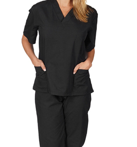 Conjuntos de Uniformes Médicos de Alta Calidad con Diseño de Logotipo Elegante, M&F Denim Knitted, Unisex - Product Image 1