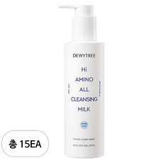 Dewytree High Amino All Cleansing Milk 200ml 15pz Prodotto detergente viso per pulizia profonda - Product Image 1