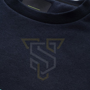 เสื้อสเวตเชิ้ตผ้าฝ้ายผสมแบรนด์ส่วนตัว เนื้อผ้าทนทาน เสื้อสเวตเชิ้ตผู้ชาย MOQ ต่ำ - Product Image 5