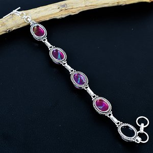 Handmade opal <b>Bracelet</b>, Handmade Antique Style,Handmade Adjustable Design - Product Image 2