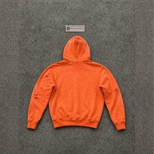 Sweat à capuche zippé avec motif ange corail vieilli, style streetwear, design ange vintage, transfert par sublimation, 100% polyester, French Te - Product Image 6
