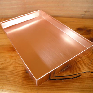 Premium Quality Handmade Copper Serving Tray & Platter Modern Luxury Style Multifunction Easy to Clean Desk & Living Room Use - Product Image 1
