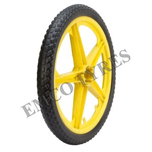 Yellow <b>Plastic</b> <b>Wheel</b> 12 Inch For Balance Bike Off-Road Use Kids 2-5 Years - Product Image 3