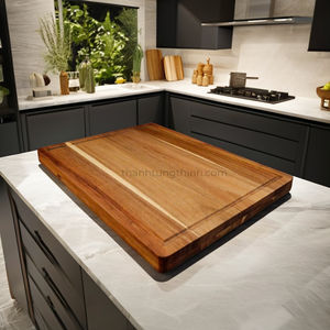 Top Selling Natural Acacia Wood Cutting Board <b>Chopping</b> <b>Blocks</b> for Restaurants Wholesale From Vietnam Manufacturer - Product Image 3