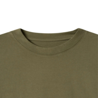 T-shirt en coton à manches courtes surdimensionné pour homme, col rond, couleur unie, tricot jersey, haut décontracté, longueur normale, confortable et respirant