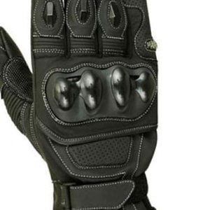 Sports Motorbike <b>Gloves</b> High Quality Leather and Breathable Mesh Fabric Design Comfortable Outdoor Riding Gear Fashionable <b>Touch</b> - Product Image 4