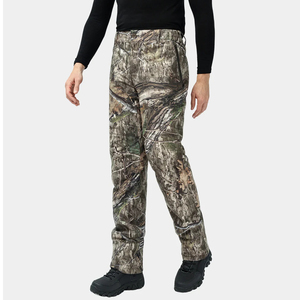 Pantalones de Caza Impermeables y Transpirables para Hombre, Camuflaje con Cintura Ajustable - Product Image 1