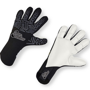 Gants de gardien de but de football professionnels jaunes – paume en latex, protections pour les doigts, design respirant pour les joueurs jeunes et adultes - Product Image 5