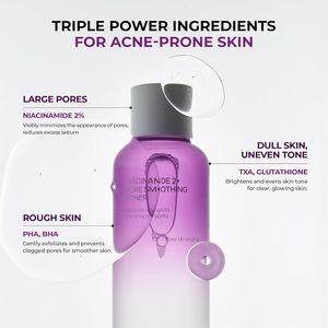 Tónico Facial JUMISO con Niacinamida al 2% + PHA/BHA para Suavizar los Poros, 205 ml, Cuidado de la Piel Coreano, Hidratación Profunda, Exfoliación Suave - Product Image 5