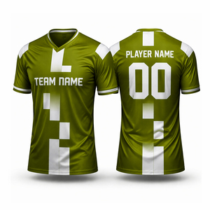 Custom Sublimated Soccer Jersey Sublimation Printed Teamwear 100% <b>Polyester</b> Quick-Dry Football <b>T</b>-<b>shirts</b> - Product Image 1