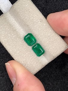Émeraude verte naturelle certifiée IGI, pierre précieuse en vrac, taille octogonale légère, pour la fabrication de bijoux, bague, pendentif, boucles d'oreilles, cadeau pour femme, ZUBEDA GEMS - Product Image 4