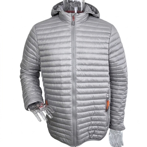 Blouson matelassé brillant pour homme, manteau d'hiver personnalisé, chaud et rembourré, style streetwear, vêtements d'extérieur, vente en gros, fournisseur OEM - Product Image 3