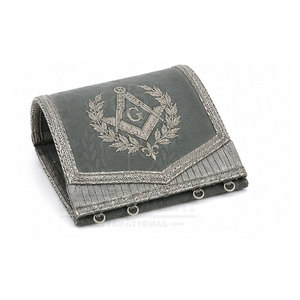 Manchettes maçonniques avec motifs élégants, matériau de qualité et ajustement confortable pour chemises formelles, vestes et accessoires de manches - Product Image 5