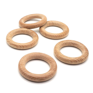 Bracelets de dentition géométriques en bois de hêtre en gros, bijoux en vrac, fabricant et fournisseur chinois - Product Image 4