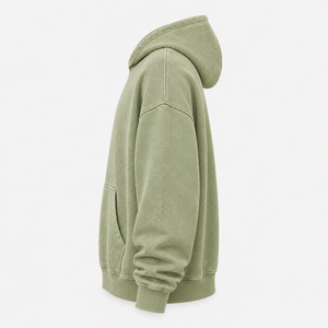 Sudadera con capucha para hombre de marca privada, de algodón de rizo, con estampado gráfico, hombros caídos, ideal para marcas de streetwear estadounidenses, venta al por mayor. - Product Image 6