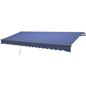 Tenda Laterale Estensibile Retrattile in Lega di Alluminio con Finitura Rivestita in PVC Max. Larghezza 6m per Uso Residenziale con Illuminazione LED - Product Image 4