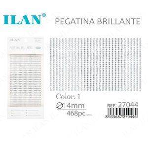 Ilan Adesivi Brillanti 4mm Colore 1 468pz Strass - Product Image 1