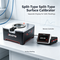 Laboratoire 35 ℃   à 600 ℃    Sonde de température de surface, source de calibration constante, calibrateurs de surface RTD/Tc