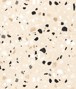 Moderna Baldosa de Porcelana con Acabado Tallado en Terrazo Blanco para Pisos y Paredes, Varios Tamaños, Pulida, para Interiores y Exteriores, Baldosa de Lujo para Hoteles - Product Image 2