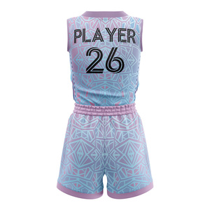 Ensemble d'uniformes de basketball pour femmes de qualité supérieure, maillot et short personnalisés pour équipe, vêtements de sport à séchage rapide, vente en gros - Product Image 2