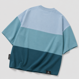 Camiseta de Mujer de Alta Calidad, 100% Algodón, Ecológica, Transpirable, Antiarrugas, Cuello Redondo, Corte Regular, Color Sólido, Apliques de Verano - Product Image 3