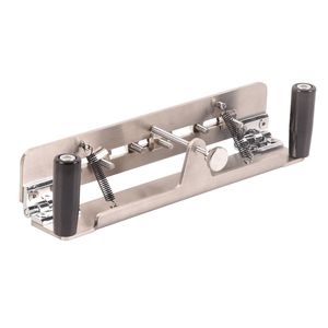 Aiguiseur de couteaux en acier inoxydable - Outil de biseautage à angle réglable pour la fabrication de couteaux - Product Image 5