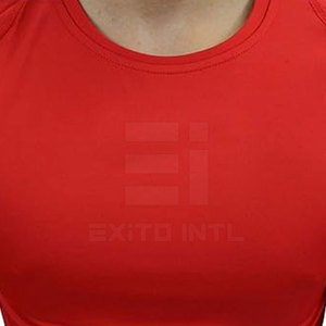 Camiseta de Compresión para Hombre, Ajustada, de Secado Rápido, para Gimnasio y Entrenamiento, con Soporte Muscular, Ropa Deportiva Personalizable - Product Image 3
