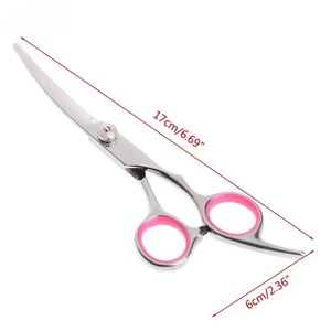 Tijeras de Peluquería Profesionales Duraderas de Acero Inoxidable 4Cr13 con Punta Afilada para Diestros, Mango Largo, 28 Dientes - Product Image 2