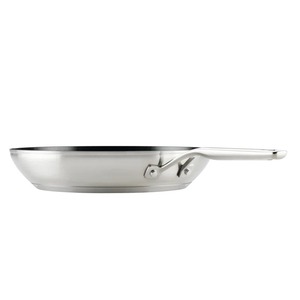 Nonstick Frying <b>Pan</b> Stainless Steel Round Minimalist Design PTFE Coating For Gas <b>And</b> Induction Cooker - Product Image 4