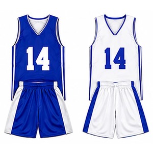 Maillot de basketball tendance et respirant 100 % polyester, logo personnalisé, impression numérique, séchage rapide, antibactérien, doux, léger, pour équipe - Product Image 3