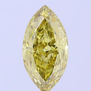 Diamante amarillo de corte marquesa cultivado en laboratorio, piedra suelta para la fabricación de joyas - Product Image 1