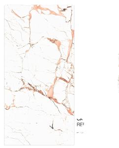 กระเบื้องพอร์ซเลนลายโมเดิร์นสีแดงเงาสูง คามิเลีย - Product Image 1
