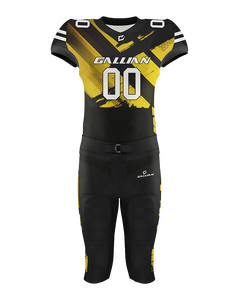 Ensembles de maillots de l'équipe personnalisés Uniformes de football américain Tissu court extensible respirant Impression par sublimation Tackle Fit - Product Image 1