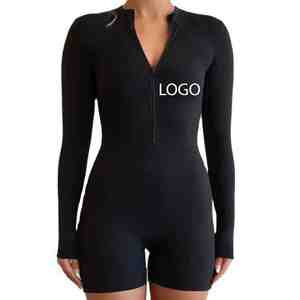 Ensemble de tenue de sport pour femme 2025 de haute qualité avec logo personnalisé, soutien-gorge de sport et leggings pour le yoga, le fitness et les activités de plein air - Product Image 1