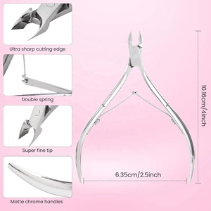 High Quality Customized Cuticle <b>Nails</b> Nipper Personal Finger Care Trimmer Tools Stainless Steel <b>Nail</b> <b>Clippers</b> - Product Image 2