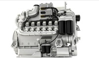 Moteur marin MTU d'origine 396 en stock Moteur diesel MTU MTU16V396TE74L