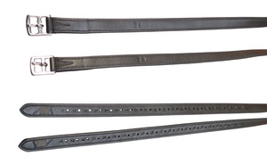 Factory Price Custom Soft Equestrian Horse Stirrups Durable Leather Design with <b>Heavy</b> <b>Duty</b> Buckles Embossed Logo - Product Image 3