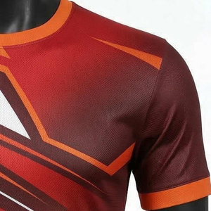 Custom OEM Luxury High Quality Regular Fit Quick Dry <b>Moisture</b> <b>Wicking</b> Men's 100% Polyester Embroidery Logo Print <b>T</b>-<b>Shirts</b> - Product Image 5